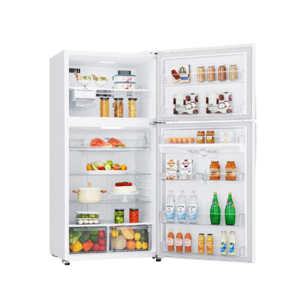 LG Refrigerator, 29cft, White - Image 8