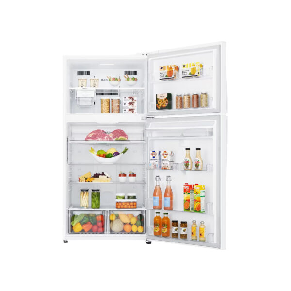 LG Refrigerator, 29cft, White - Image 2