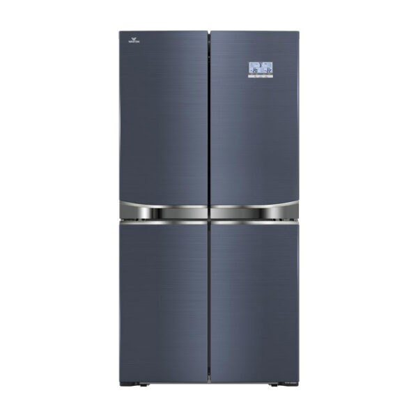 Walton 4 Doors Refrigerator, 613L, 9 Modes, Bluewish INOX