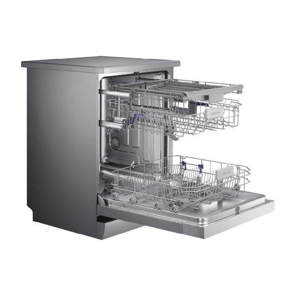 Samsung Dishwasher, 14 Settings, 7 Programs, Silver - Image 8