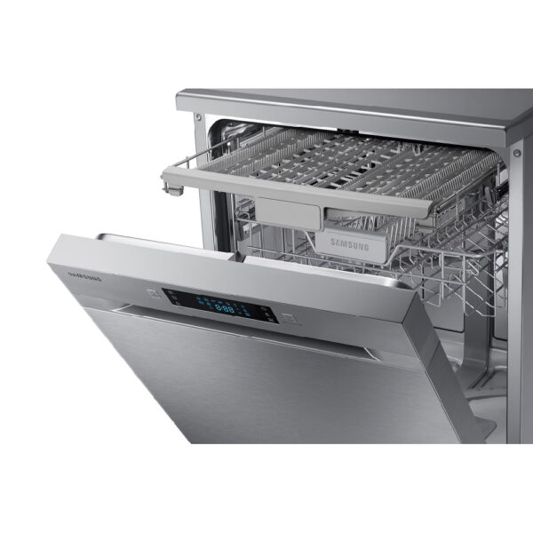 Samsung Dishwasher, 14 Settings, 7 Programs, Silver - Image 10