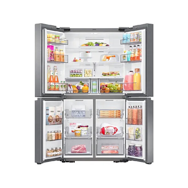 Samsung 4 Doors Refrigerator, 593L, Inox - Image 6
