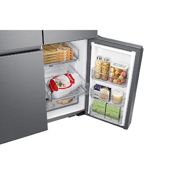 Samsung 4 Doors Refrigerator, 593L, Inox - Image 9
