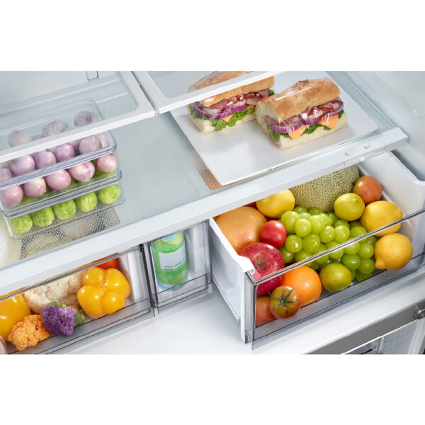 Samsung 4 Doors Refrigerator, 593L, Inox - Image 12