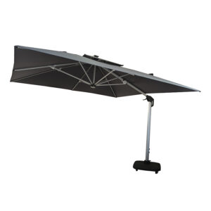 Umbrella with Strip & Center Light, with Base