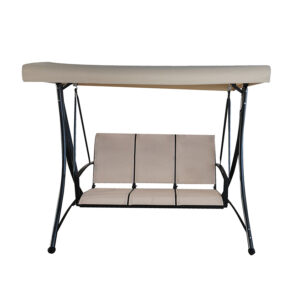 Swing Metal, 3 Seaters, Black & Beige