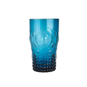 Camila Blue Beverage Glass