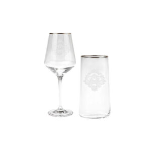 Jenna Gold Drink Glass Set