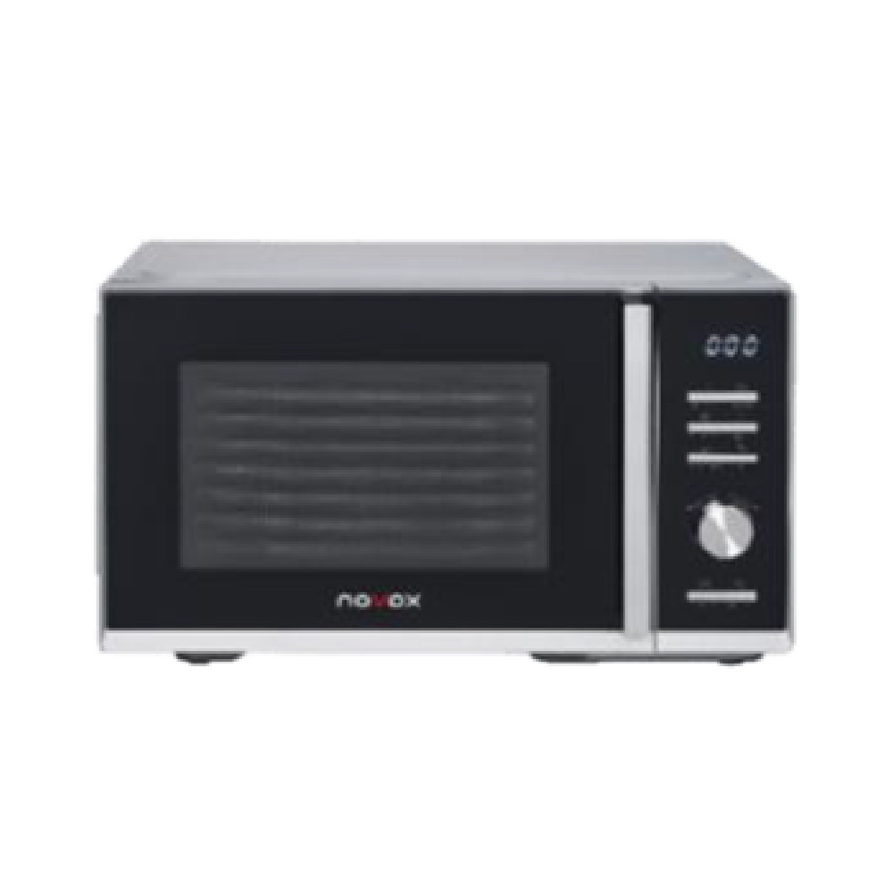 Novox Microwave Oven, 28L, Digital Control, Silver