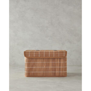 Hardwood Bamboo Storage Box