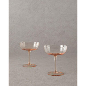 Reina Glass Ice Cream Set