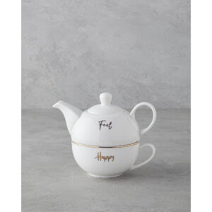 Feel Happy Tea Pot Set