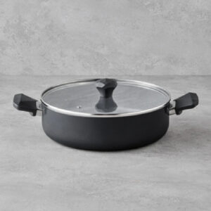 Prego Shallow Pot, Black