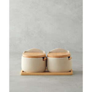 Nora Dolomite Spice Bowl Set