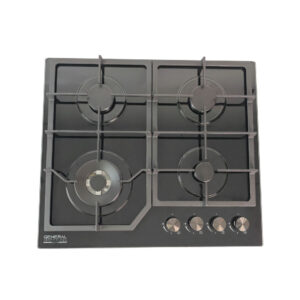 General Technology Top 60cm, Safety, Black Glass