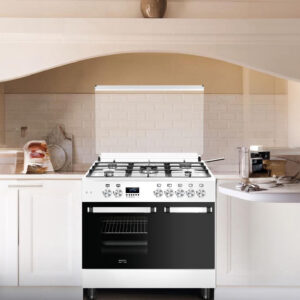 General Technology Gas 90cm, Turbo Fan, White