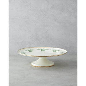 Green Dream Enamel Cake Stand