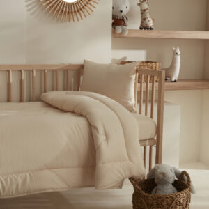 Baby Bunny Quilted Comfort Set, Powder Pink