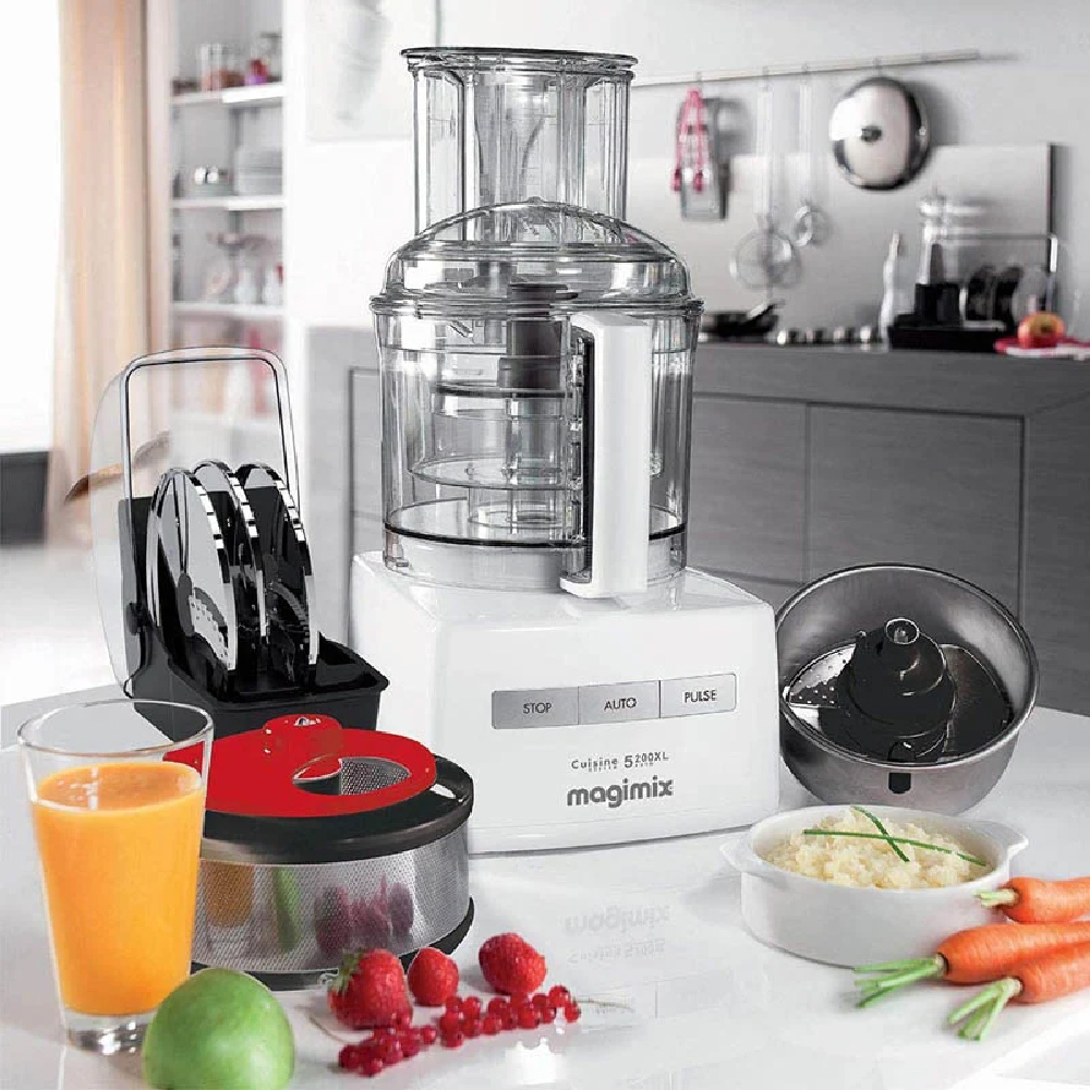 Magimix Food Processor, 1100W, White - Image 3