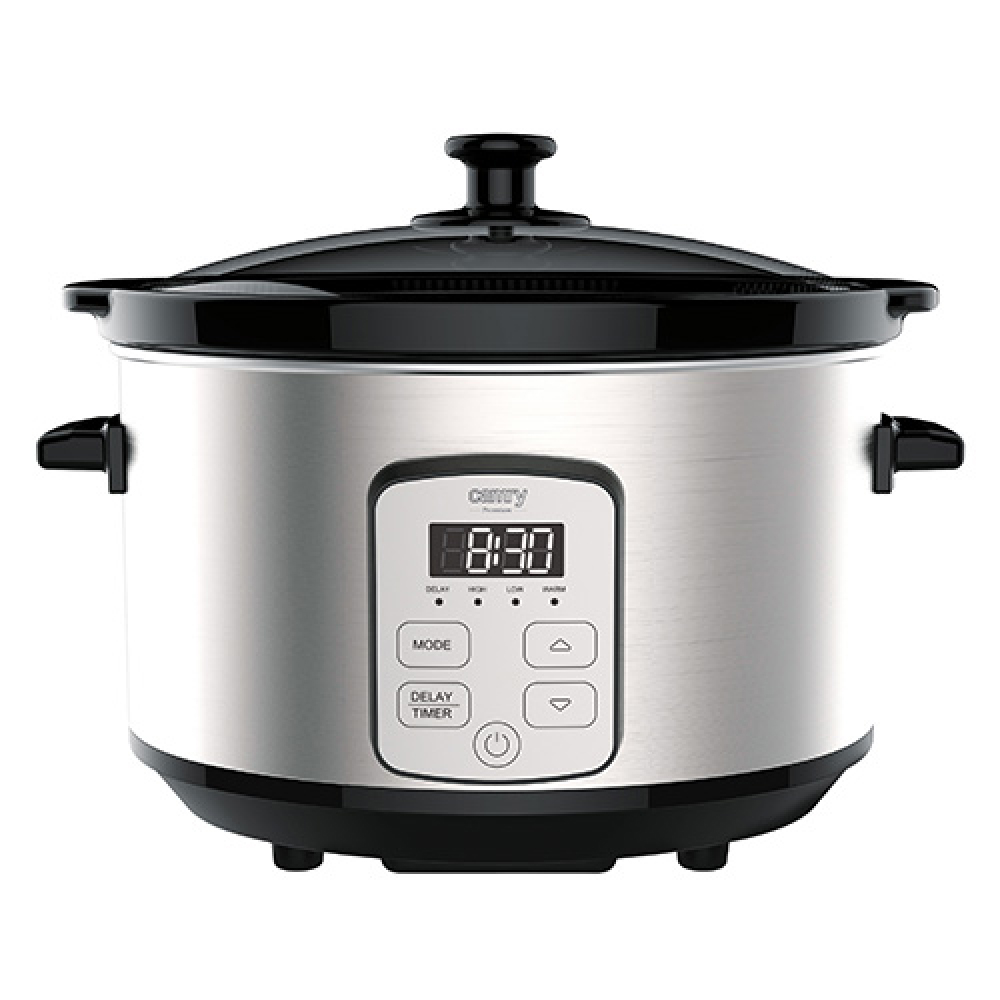 Camry Slow Cooker, 4.7L, up to 8 Servings