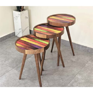 Table Set, Obika-striped